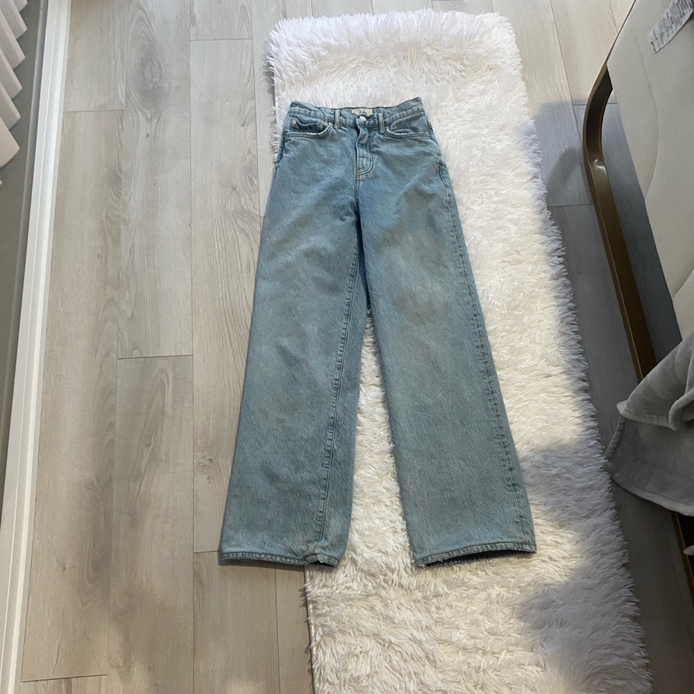 FREE PEOPLE🌸Wide leg straight jeans - Picture 5 of 10